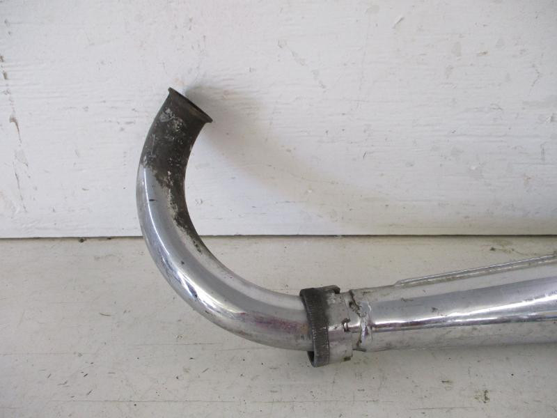 1973-1977 Suzuki GT 250 Left Side Muffler Exhaust Pipe 14302-18722
